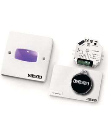 Zutrittskontrollsystem SecuLogic GCER 100 silber IP66 RFID-Reader Auf-/Unterputz