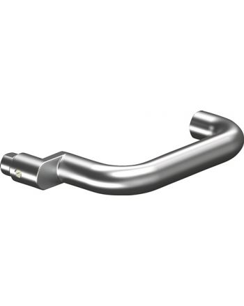 Profiltürdrückerlochteil OGRO 8100A AL 8mm Alu.F1 gekr.OGRO