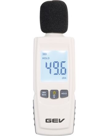 Geräuschpegelmesser 1299 30 -130 dB +/- 1,5 dB H.155mm weiß 3xAAA