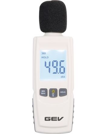 Geräuschpegelmesser 1299 30 -130 dB +/- 1,5 dB H.155mm weiß 3xAAA