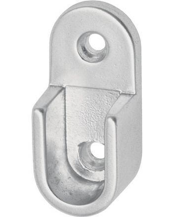Schrankrohrlager 1170 Alu-Guss silberf.elox.Wm.30x14mm HERMETA