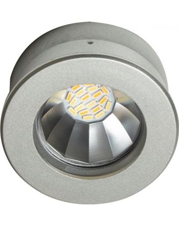Einbauspot Super Spot S Emotion 12 V 2 W Rahmenfarbe Alu.L&S