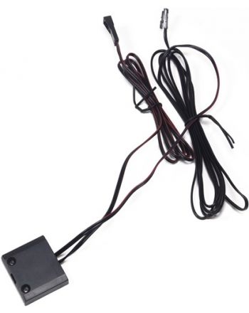 LED Türkontaktschalter 12 V 30/60 W schwarz L&S