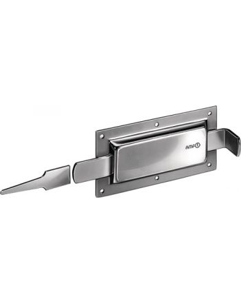 Ladenriegel 416 L.136mm B.59mm STA blau verz.gepresst AMF