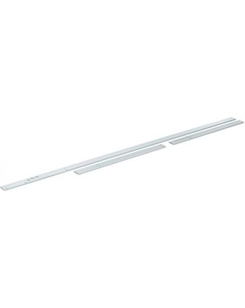 Montageplatte f.ISM-Gleitschiene BG silber GEZE