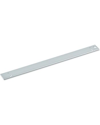 Montageplatte f.f.E-Gleitschiene BG silber GEZE