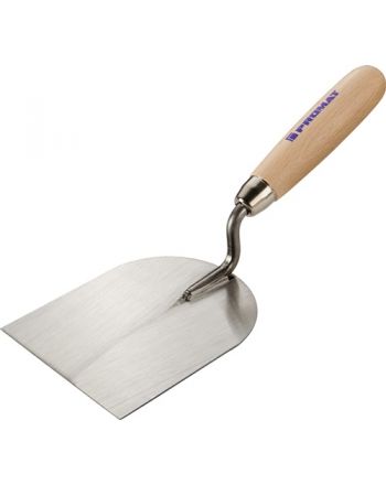 Stukkateurspachtel B.100mm gehärtet,m.Buchenholzheft STA PROMAT