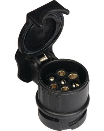 Mini-Kurzadapter Ku.Spannung 12 V G.0,08kg schwarz 7-polig lose