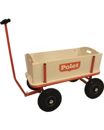 Bollerwagen 16,50kg 4 PU-Reifen/300 68l POLET