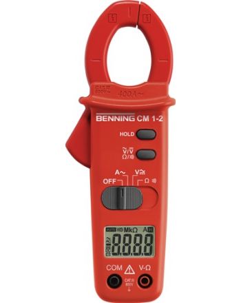Stromzangenmultimeter CM 1-2 0,1 A-400 A CAT III 600 V BENNING