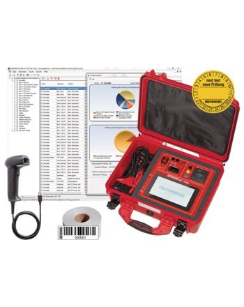 Gerätetester ST 755+ Set m.Schutzleiter-/Isolationswiderstand 1 Set BENNING