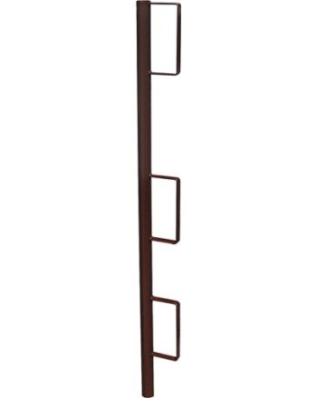 Geländerpfosten lack.z.Einstecken 2,8kg MÜBA