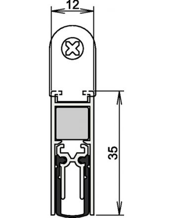 Türdichtung Doppeldicht® M-12/35 1-393 ATHMER