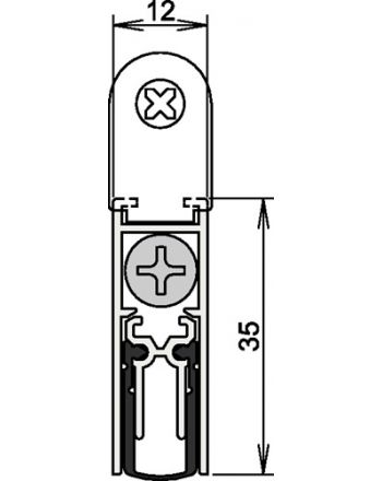 Türdichtung Doppeldicht® M-12/35 1-392 ATHMER