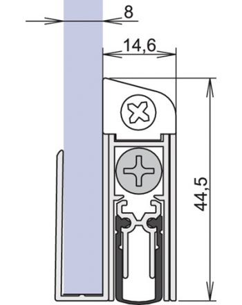 Türdichtung Schall-Ex® GS-8 1-407 ATHMER